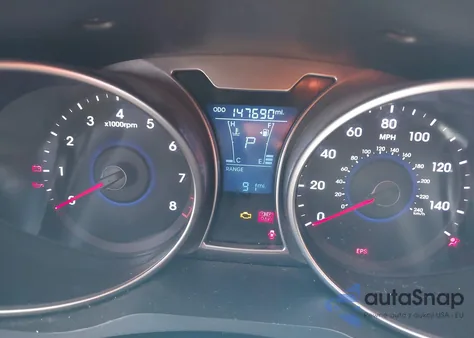 2012 Hyundai Veloster Base W/Black z USA, uszkodzony, nr VIN KMHTC6AD6CU065677